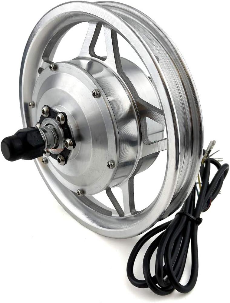 L-faster 24V 36V 250W Mini Bicycle Wheel Motor Scooter Hub Motor 12 Inch Wheel with Hub Motor 12" Bike Front Wheel(48)