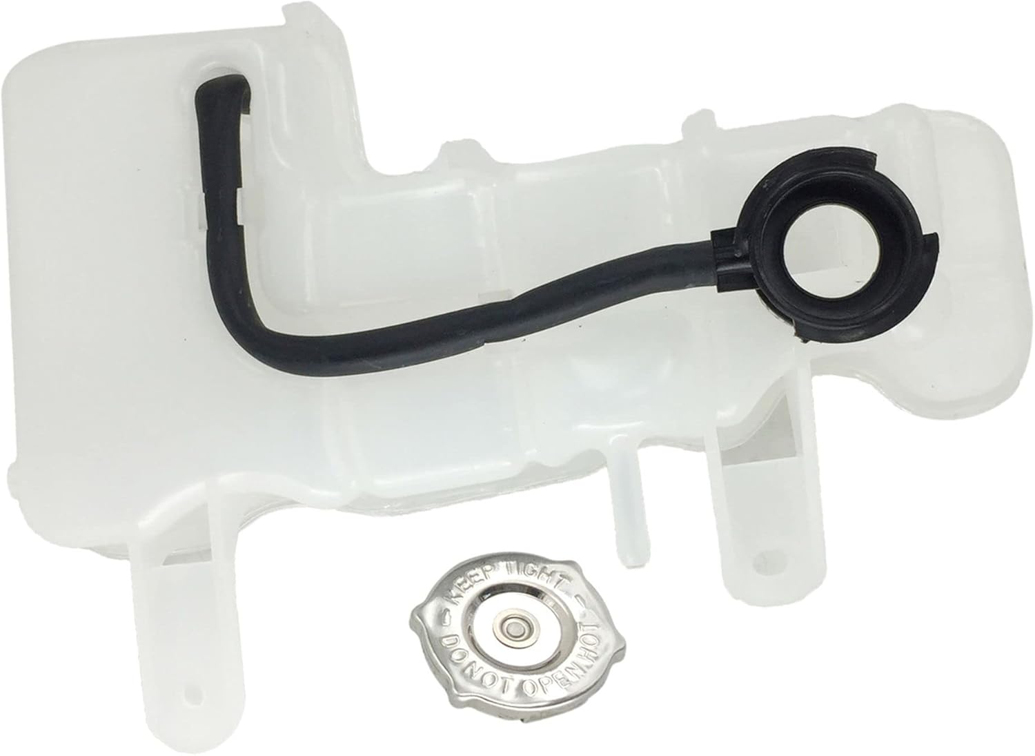 Coolant Reservoir Radiator Overflow Tank With Cap And Pipe Compatible With 2008-2010 Dodge Challenger/ 2006-2010 Charger/ 2005-2008 Magnum Compatible With 2005-2010 Chrysler 300 603-056