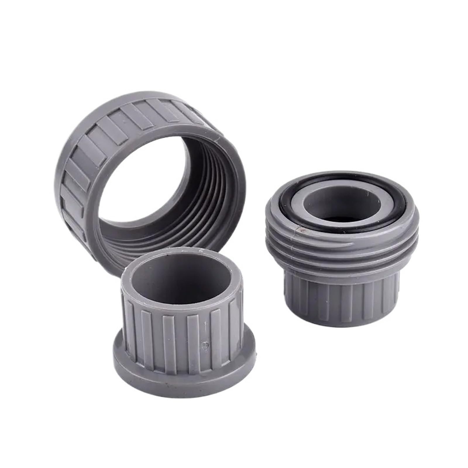 1~5 pezzi Diametro interno 20~63mm Connettore unione UPVC Acquario Serbatoio di pesce Tubo Giardino Irrigazione Tubo Acqua Connettore Raccordi(5pcs,I.D 50mm)