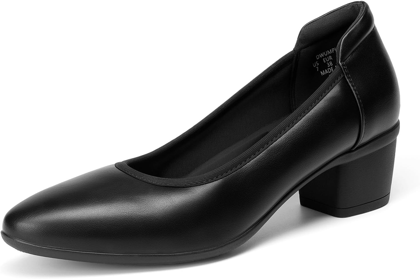 DREAM PAIRS Women’s Low Chunky Block Heel Dress...