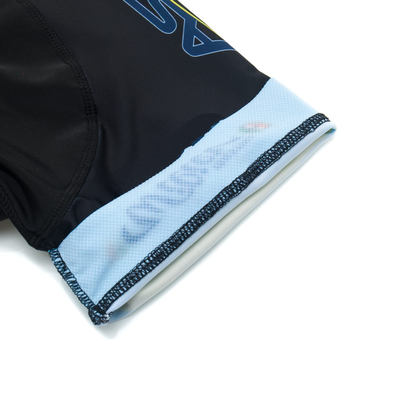 Laser Cut Cuff Pro Team maglia da ciclismo set for uomini, manica corta abbigliamento ciclismo bici pantaloncini con bretelle set gel pad