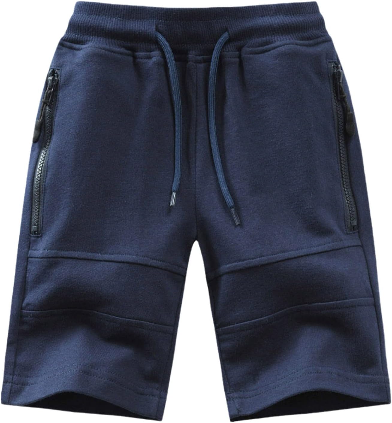 Summer Children Boys Shorts Zipper Pocket Kids Casual Knitted Shorts for Boys