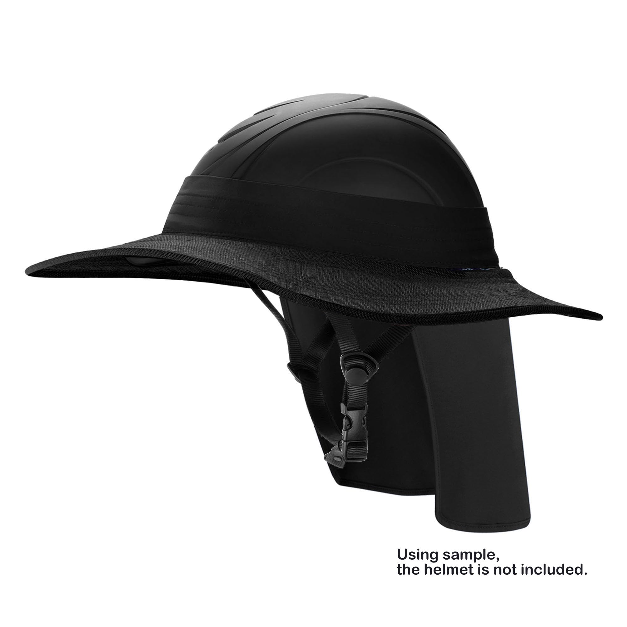 Tontron Visiera per casco | Parasole per casco (nero)