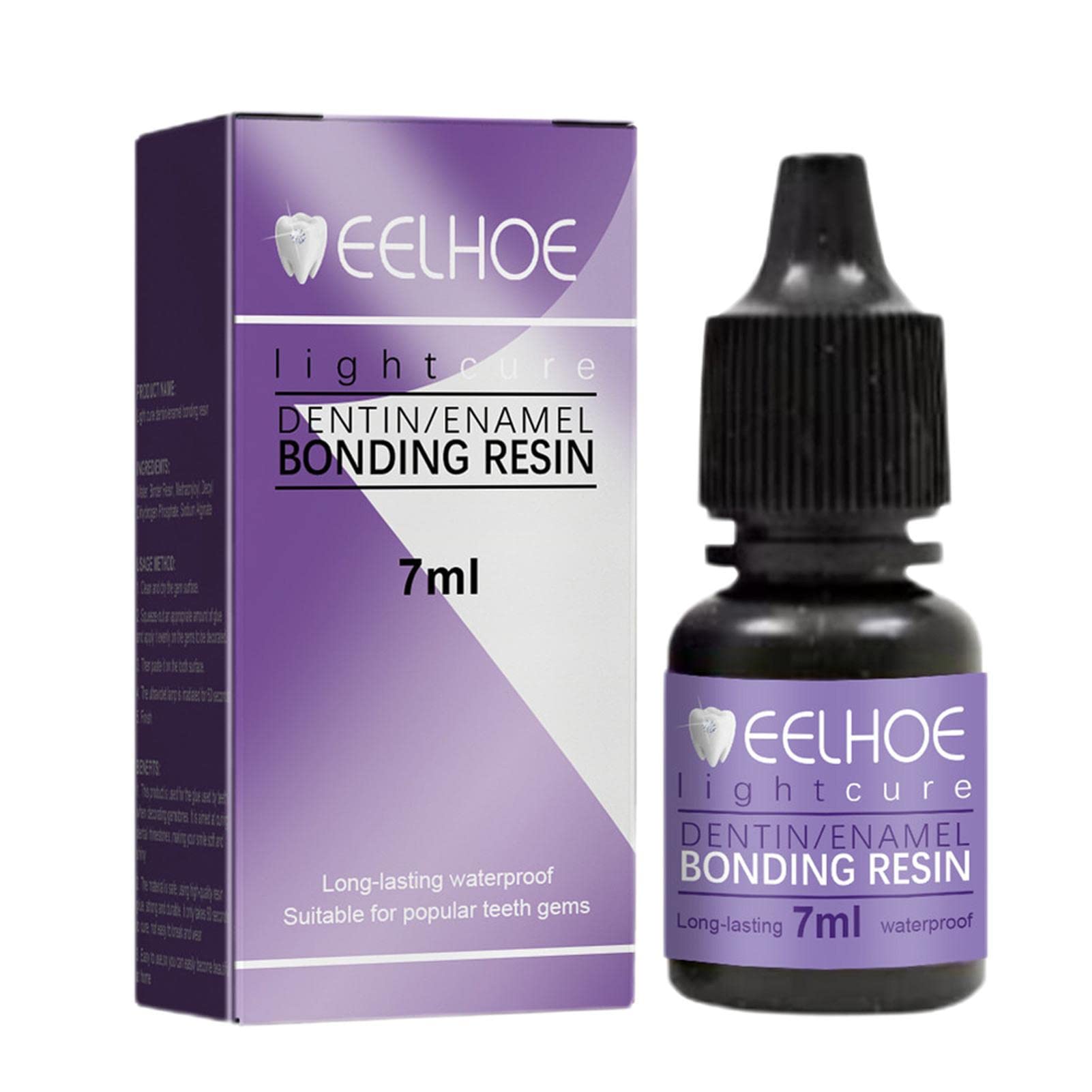 Tooth Gem Set, Teeth Jewelry Kit, Tooth Gem Kit With Curing Light And Glue,DIY Tooth Jewelry, Tooth Decoration Gem Set with Glue and Light, Tooth Jewelry Decoration Set, long Lasting Shining