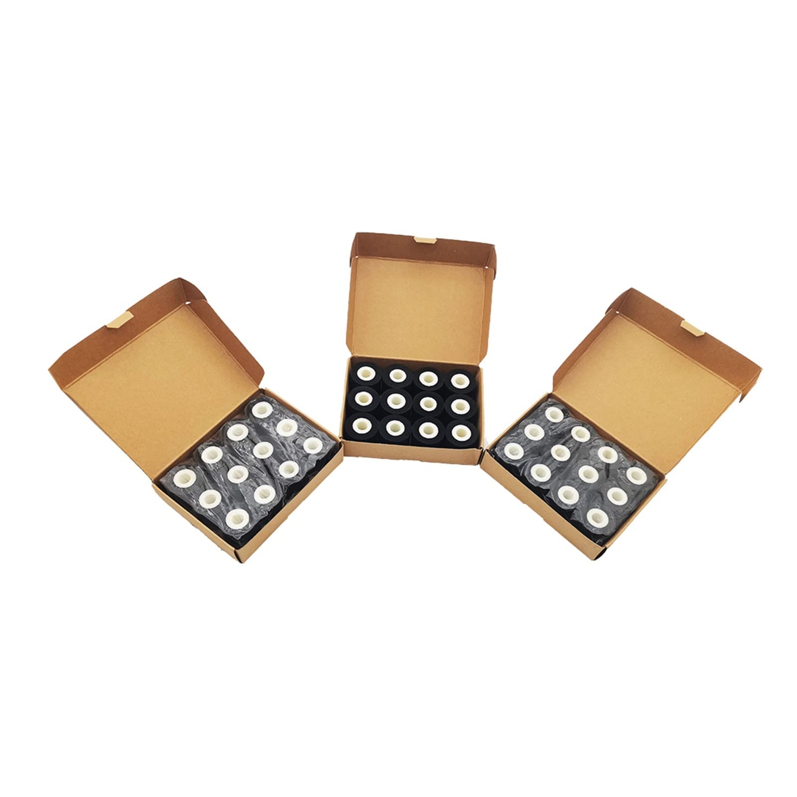 Lot de 6 rouleaux d'encre à chaud pour machine de codage 380 - Convient pour un usage domestique