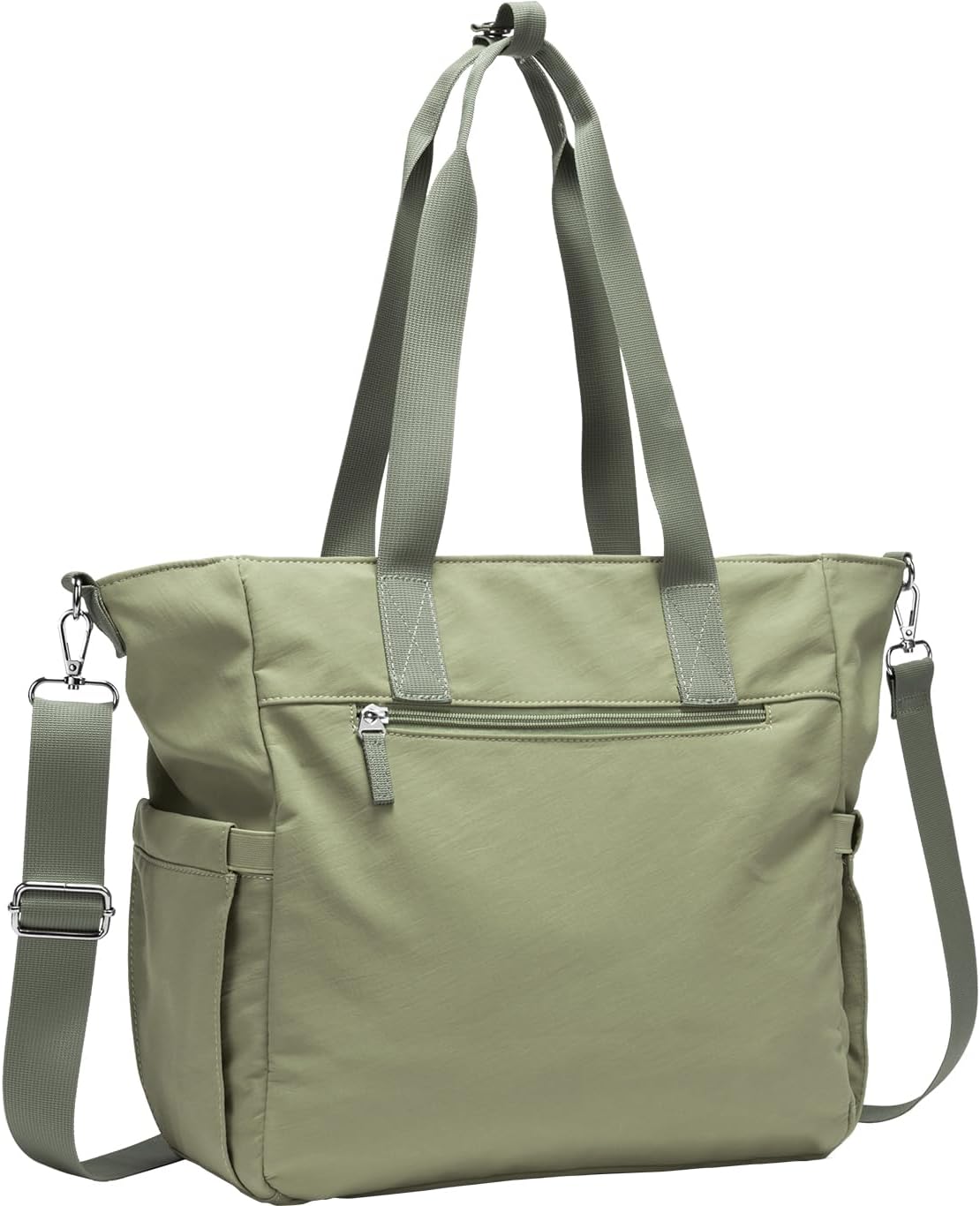 Crossbody Tote Bag for Women Medium Size Travel Tote Bags for Work with Zipper Shoulder Bag with Compartments