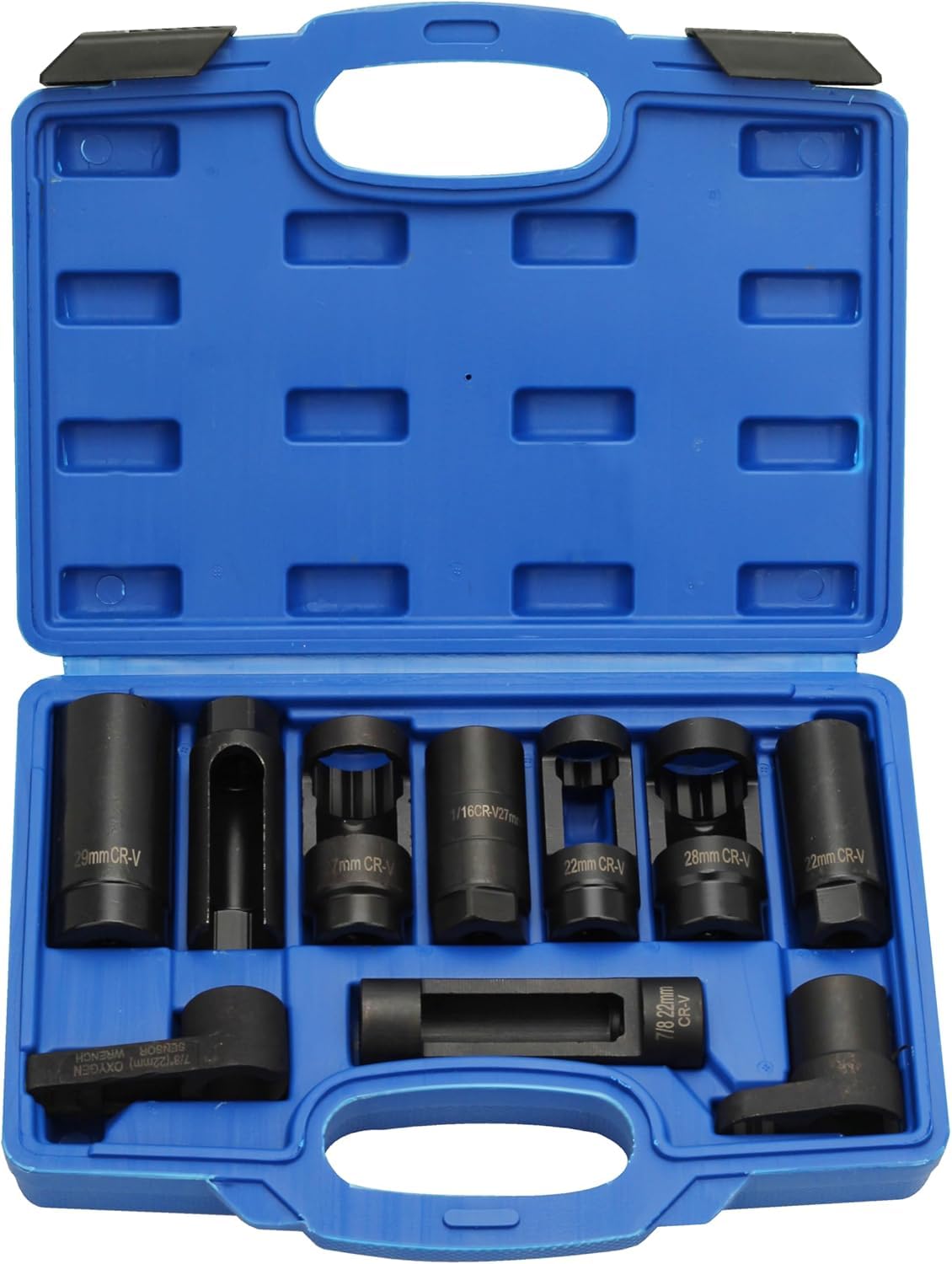 8MILELAKE 10pcs Oxygen Sensor Socket Set Sensor Oil Pressure - oxygen sensor removers | Mubboo