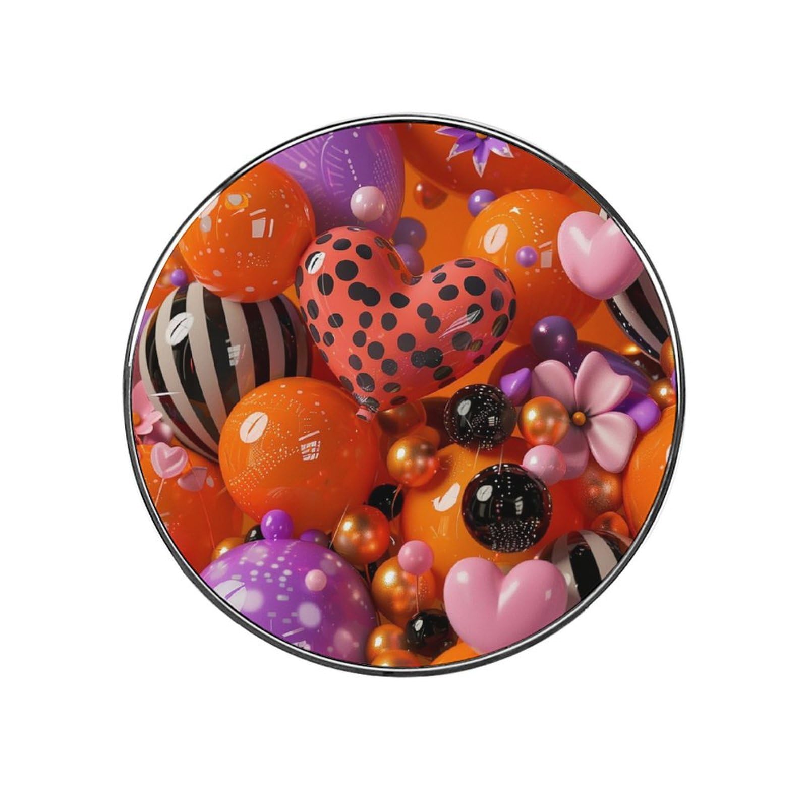 Fridge Magnets Waterproof Small Strong Magnets for Fridge Brightly Colored Balloons Refrigerator Magnets Kitchen Accessories Cute Decorative Magnets for Whiteboard Locker Office Home Decor