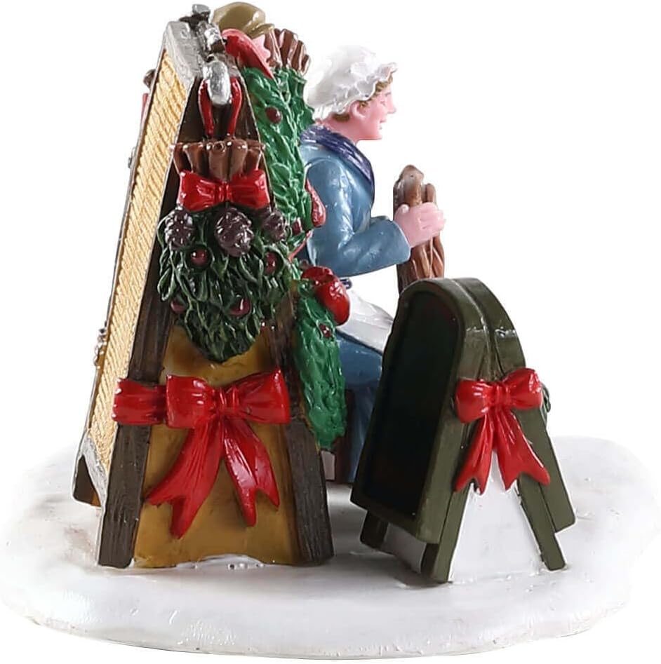 Lemax Christmas Village Handmade Wreaths - 83362
