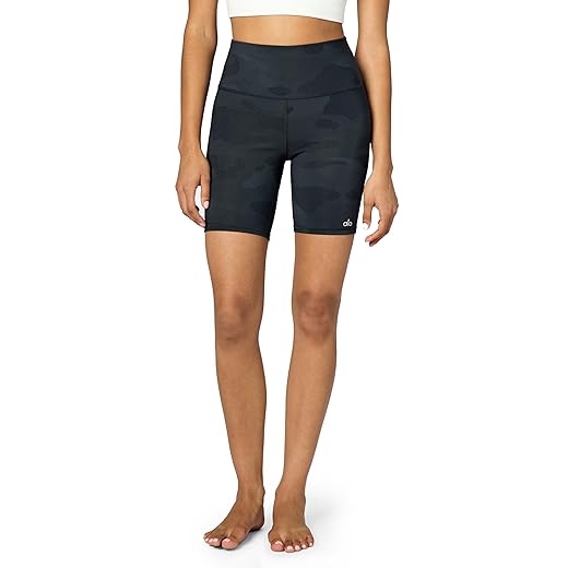 High Waist Vapor Performance Biker Short