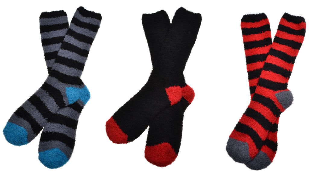 WB SOCKSWB Socks Soft & warm Men's Fluffy pair pack