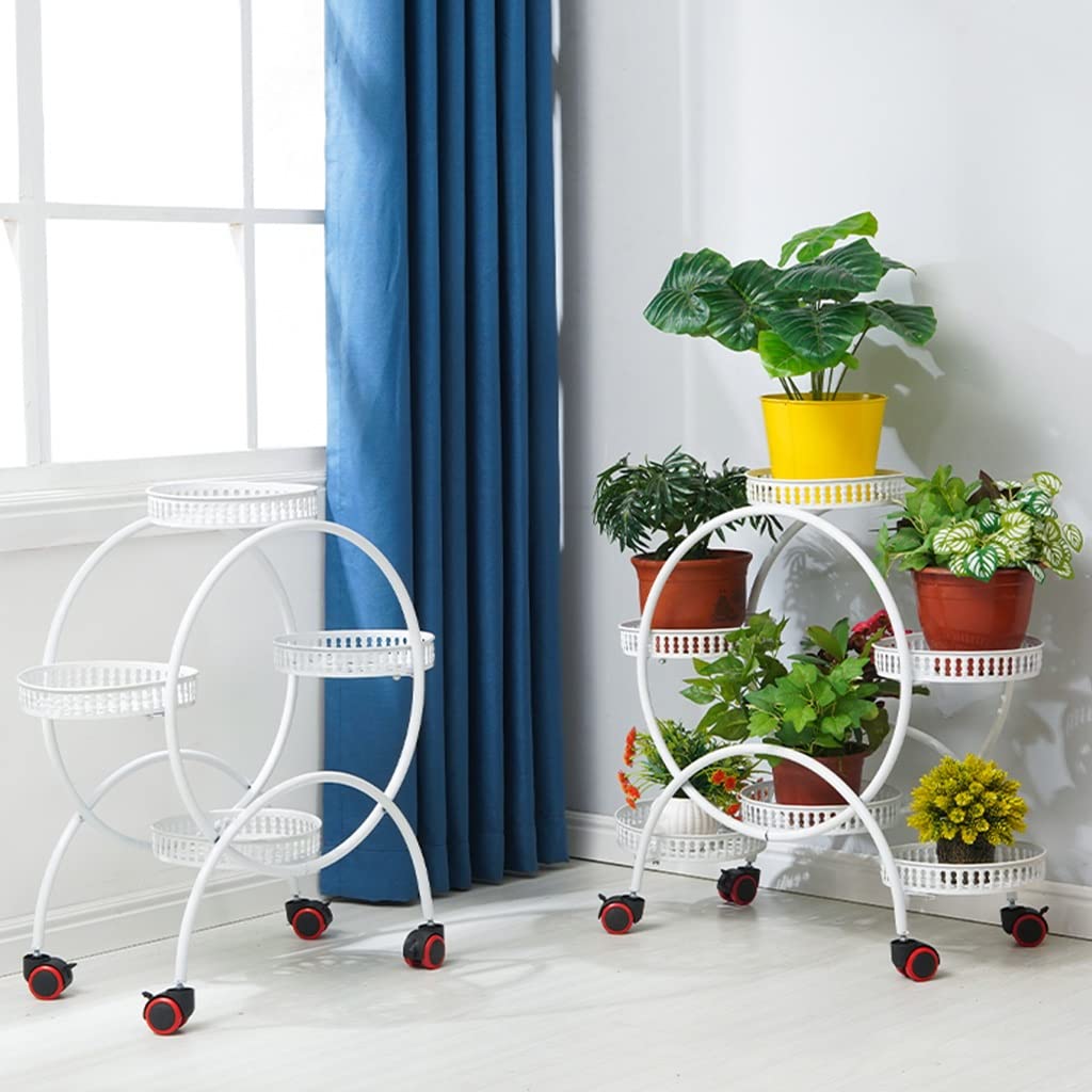 Supporto per piante alto da interno, in metallo, moderno, per casa, giardino, balcone, vaso da fiori, espositore per vasi da fiori, per soggiorno, decorazione per la casa. 95 cm (altezza) x 29 cm