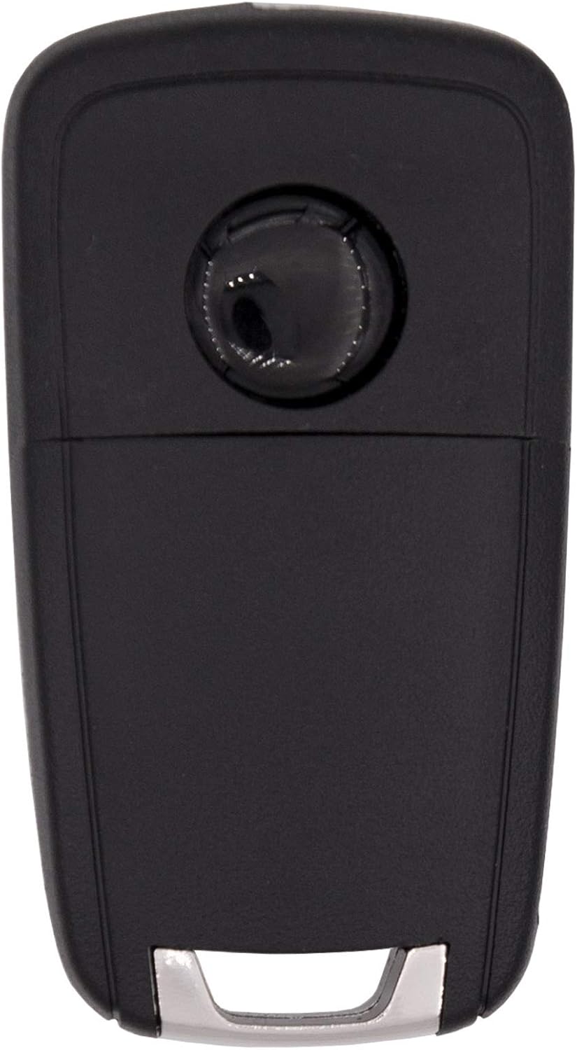 Keyless2Go Replacement for New Keyless Remote 4 Button Flip Car Key Fob for Equinox Verano Sonic and Other Vehicles That Use FCC OHT01060512 (2 Pack)