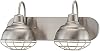 Millennium 5422-SN Two Light Vanity, Pwt, Nckl, BS, Slvr