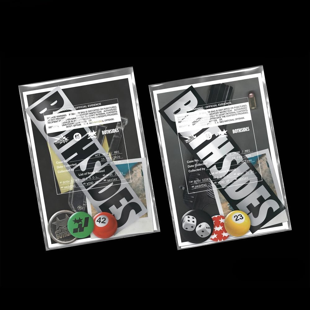 Album NCT JNJM Both Sides Evidence ver. avec deux versions et cartes photo exclusives