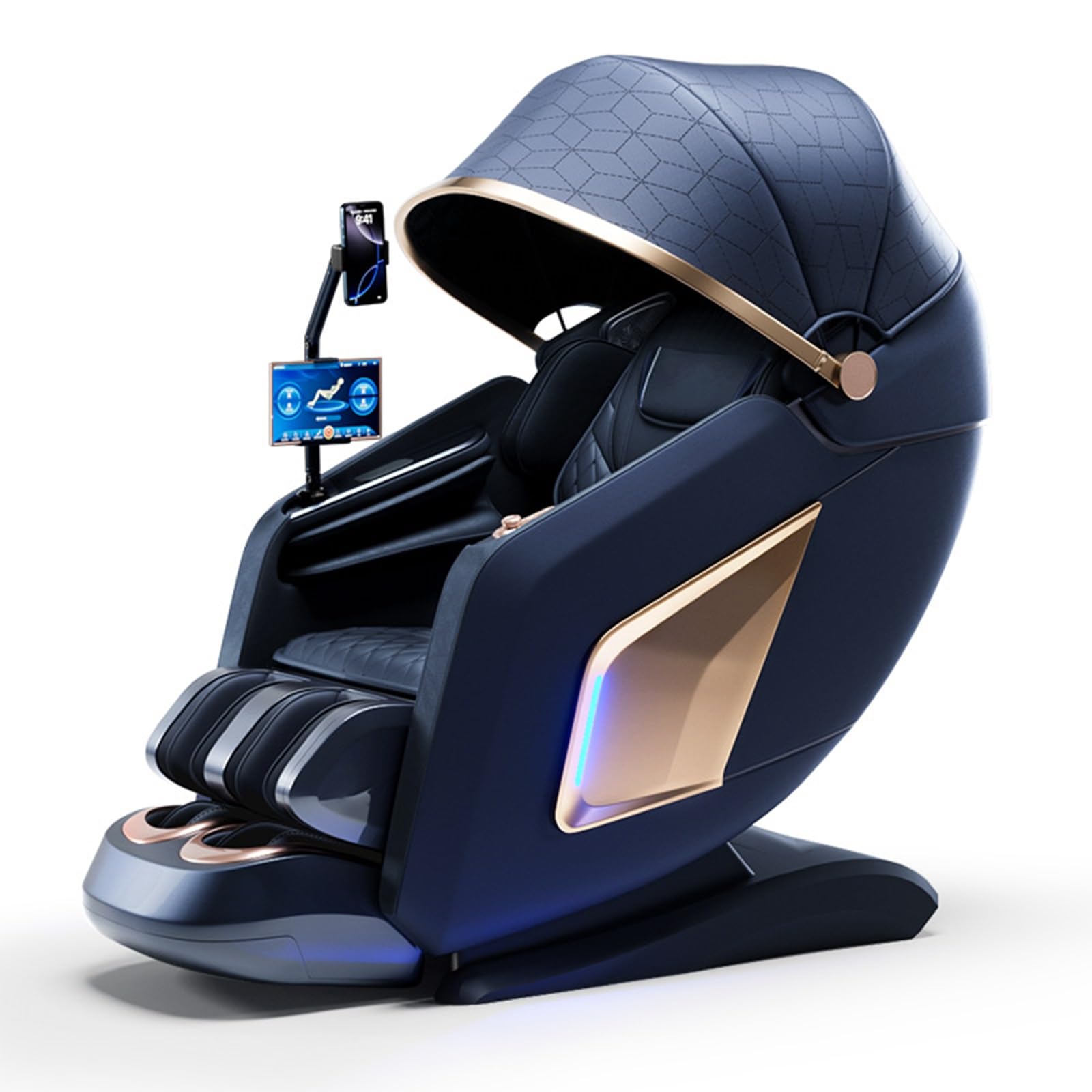 Full Body 4D Deep Massage Chair with Intelligent Health Detection for Comfortable Sleep - Ideal for Home and Office Use