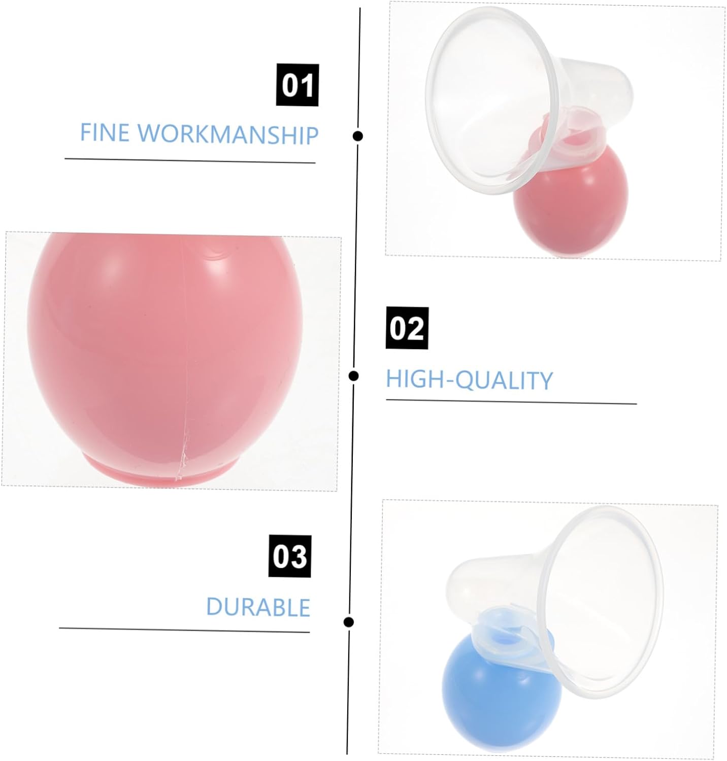 2sets Portable Manual Breastmilk Pump Use Suction Tool for Mothers Lightweight and Durable for Home Travel Safe Breastfeeding Supplies