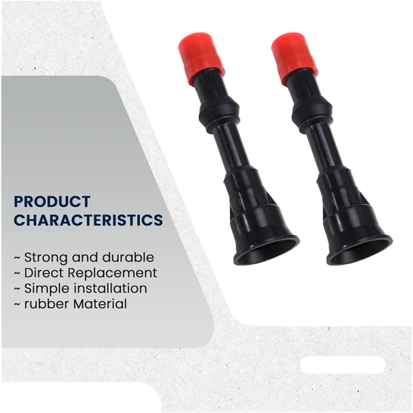 N26R-4PCS 30520-PWA-003 Ignition Coil Rubber Boots Compatible with 2003-2005 Jazz & Civic Hybrid 1.3L 30520PWA003