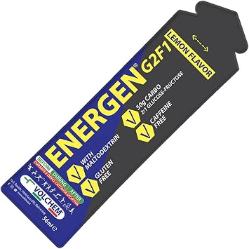 ENERGEN   2GF1 Carbo Gel Glucose and Fructose in the 21 Ratio Lemon Flavour 57 ml