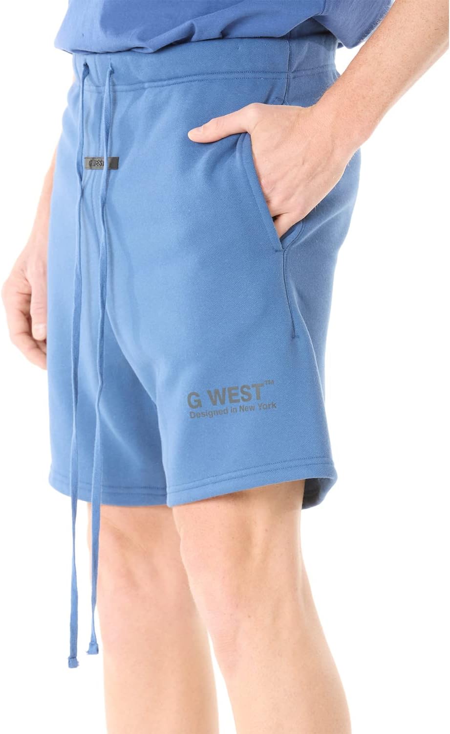 G West Mens Lifestyle Premium Sweat Shorts