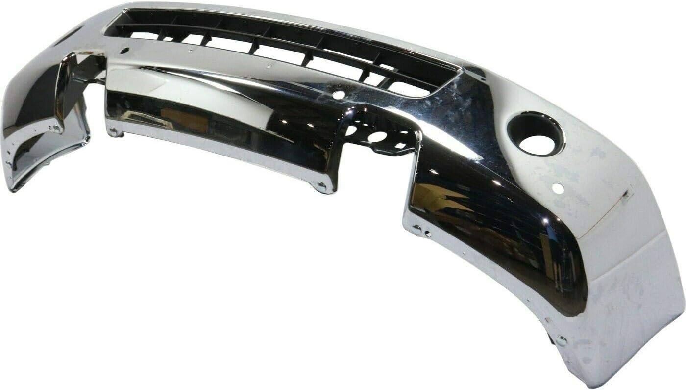 BUMPERS THAT DELIVER - Chrome, Steel Front Bumper Face Bar for 2012-2021 Nissan NV1500 NV2500 NV3500 w/Fog 12-21, NI1002147
