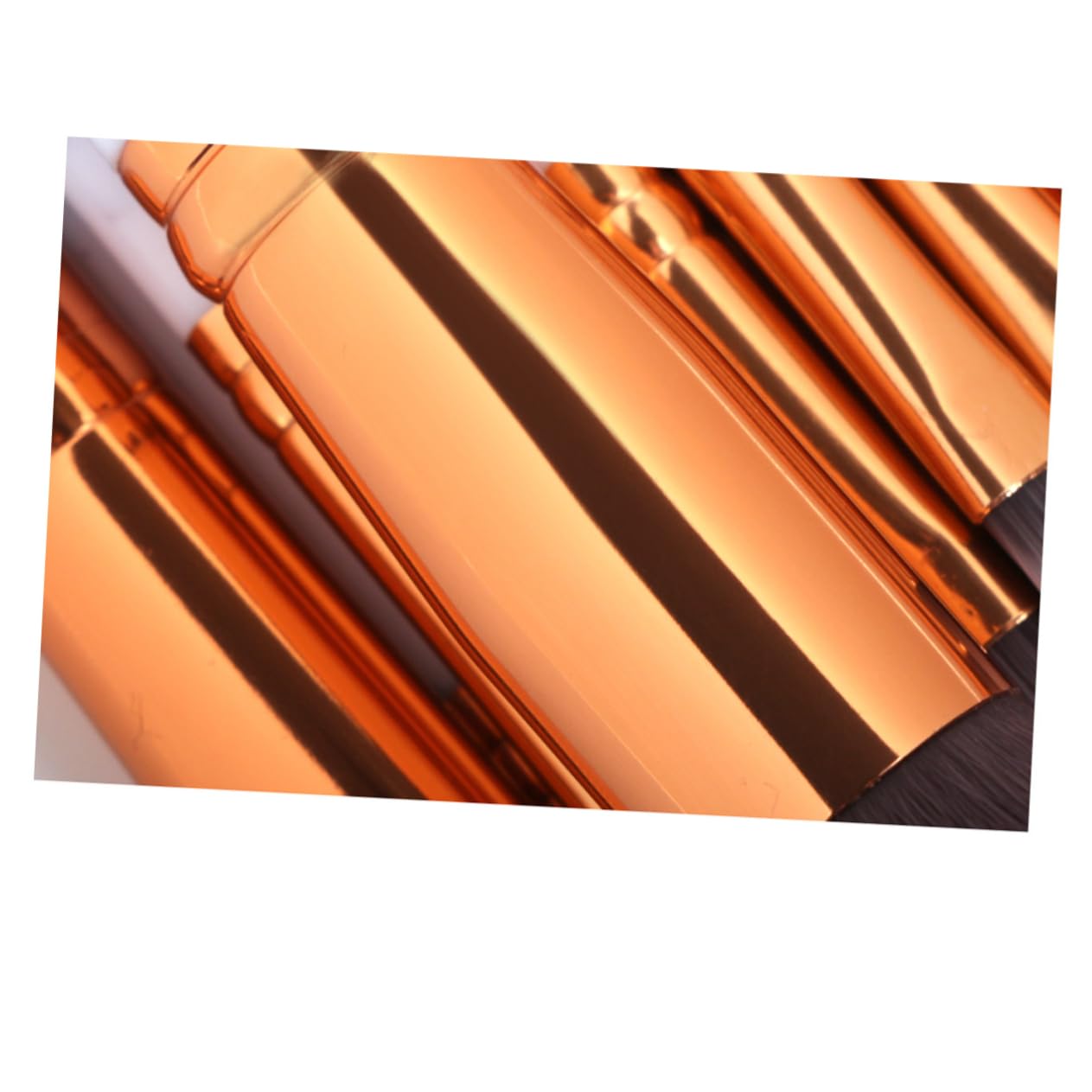 Housoutil Lot De 3 Pinceaux De Maquillage De Luxe En Marbre Poils Synthétiques Doux Pour Fond De Teint Blush Sourcils Eye-liner Anti- 10 Pièces X 3