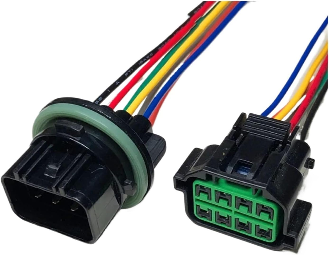 DJ7063X-1.5 Sedan Headlight Plug Sealed Waterproof Connector 6p8p10p Male/Female Socket HP066-06021 Line Length 15cm BHUPWZE(6p Female-A,5sets)