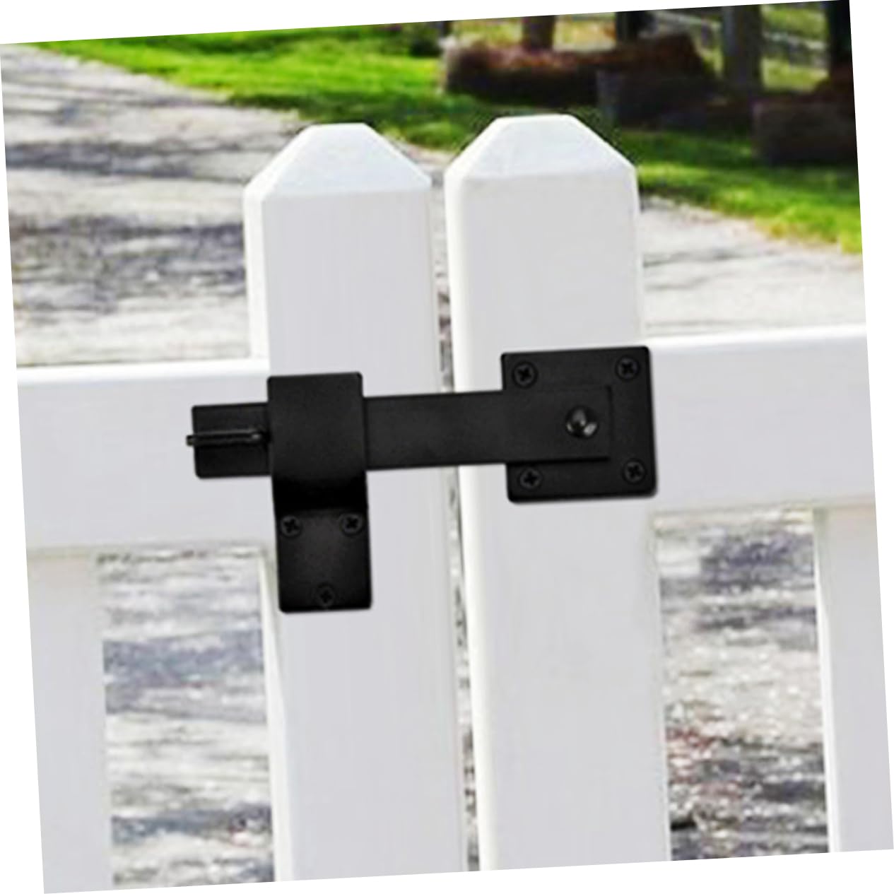 Angoily 5juegos Cerradura De Puerta De Granero Para Baño y Dormitorio Diseño Clásico De Accesorios De Instalación Resistente y Para Puertas Correderas Rústico