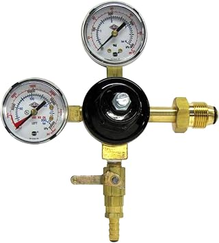 Premium Double Gauge Nitrogen Keg Regulator