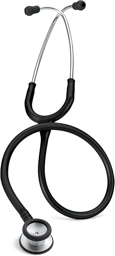 3M Littmann Classic II Pediatric Stethoscope, Black, 28 inch, 2113