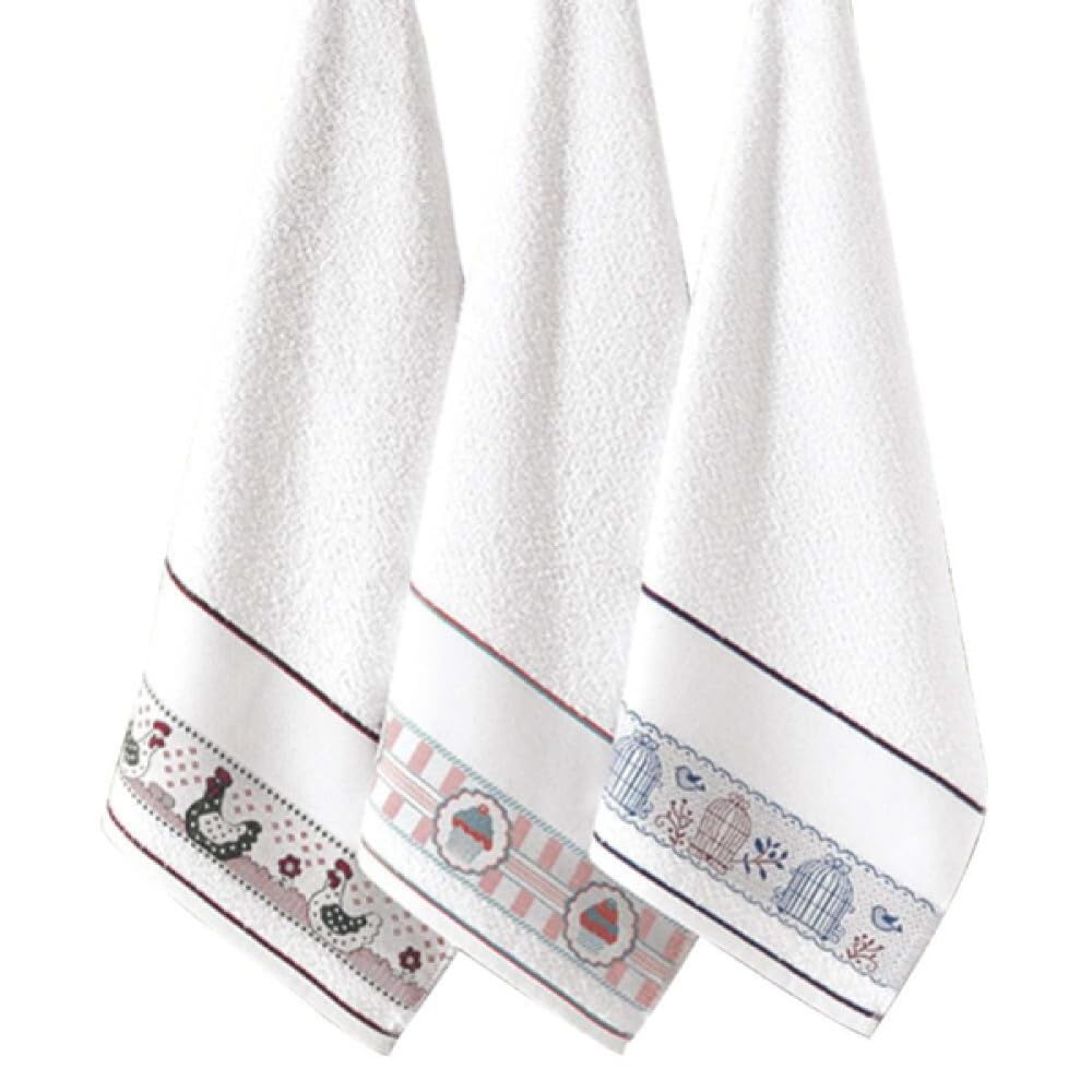 Kit com 10 Pano de Prato Premium - Pano de Louça Gigante - Guarda...