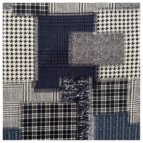Tissu en coton à carreaux pour créer votre décoration intérieure au style rétro