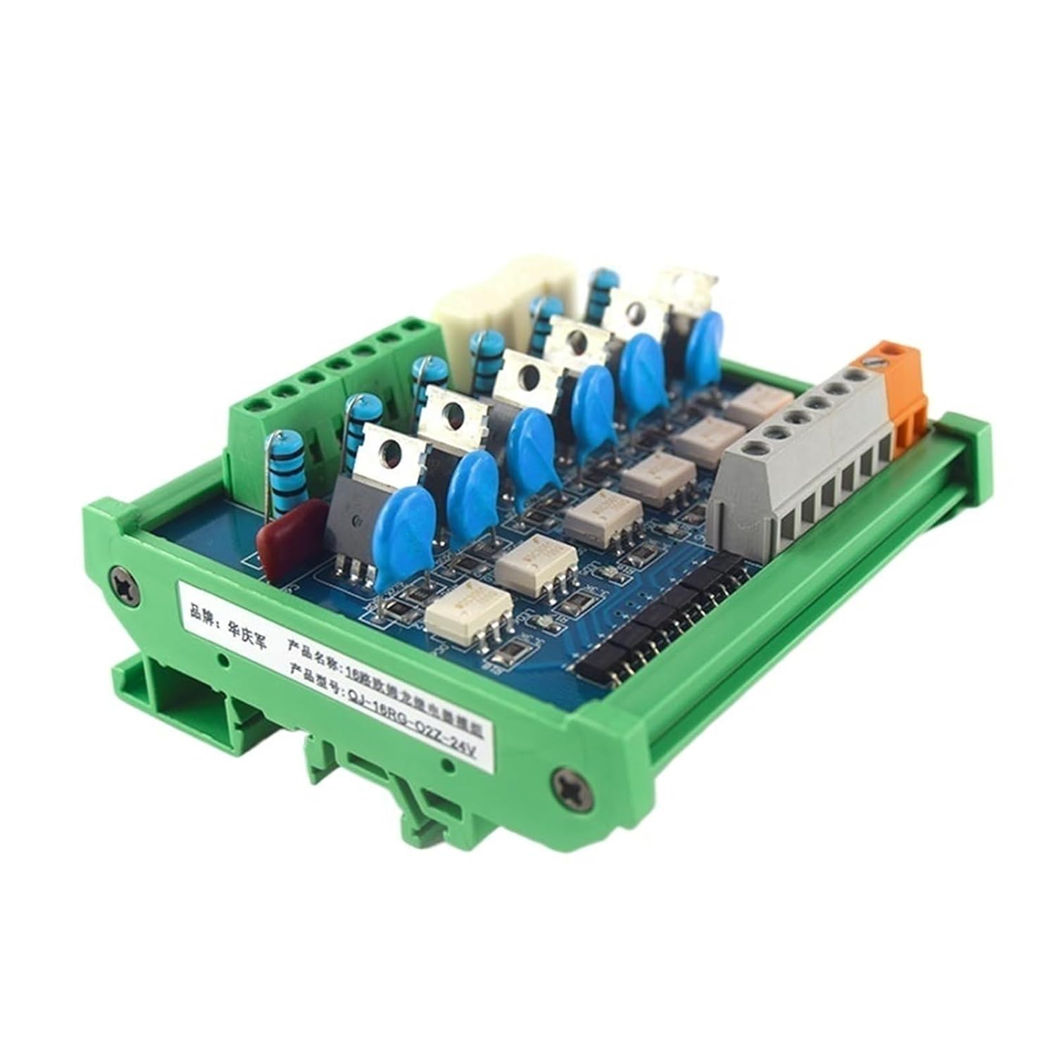 6-Way PLC AC Amplifier SCR Output Board Contactless AC Contactor Optocoupler Isolated Relay Protection Board