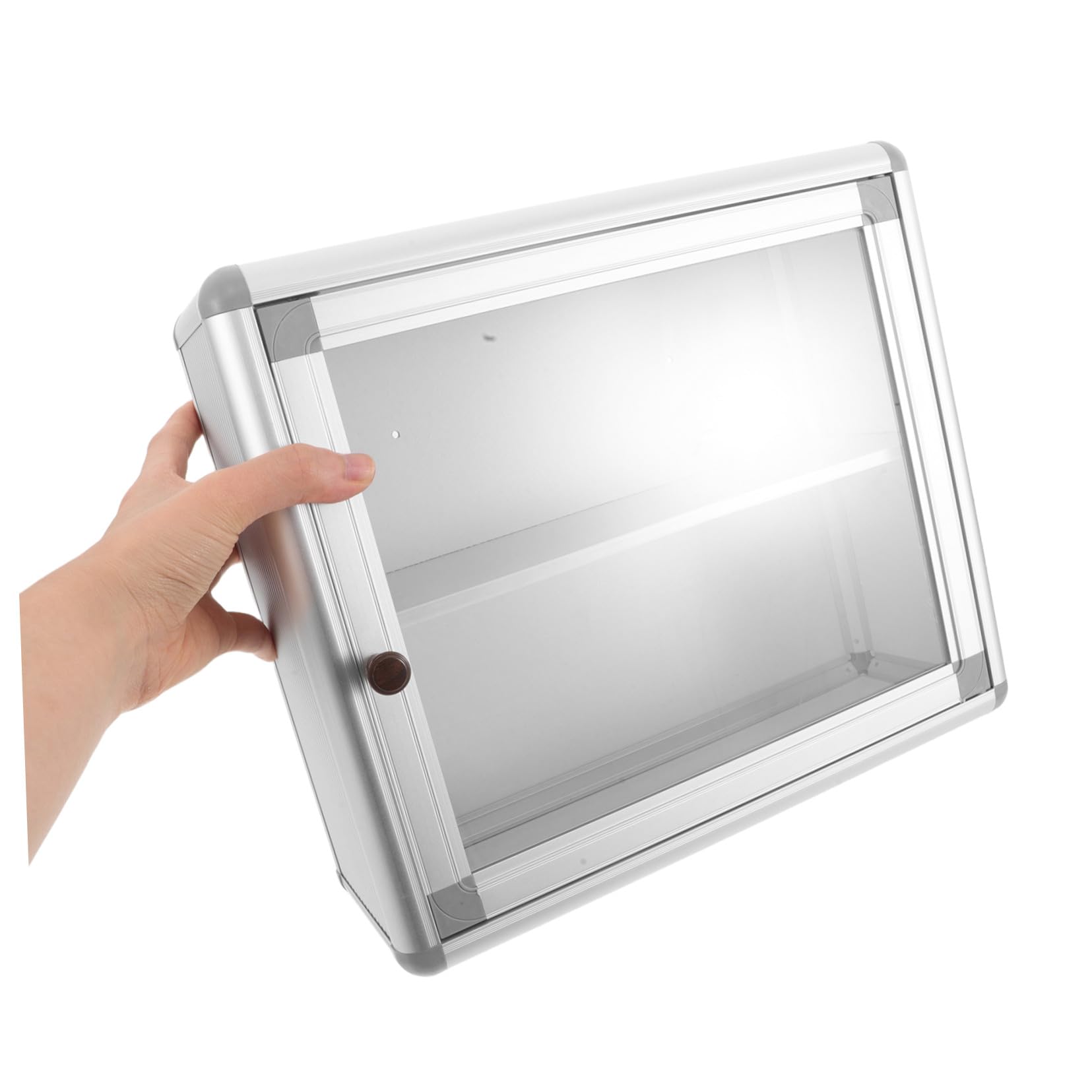 Cabilock Botiquín Familiar Colgante Pequeño Rectangular De Plástico Resistente Almacenaje para Medicamentos Caja De Recolección Montable Uso En Hogar y Espacios Públicos
