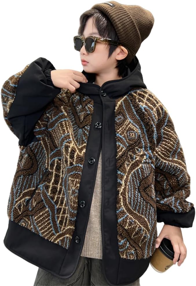 [KOSIKINI] 中綿ジャケット 男の子 ダウン コート キッズ アウター 中綿 コート ボーイズ 子供服 冬 服 厚手 暖かい