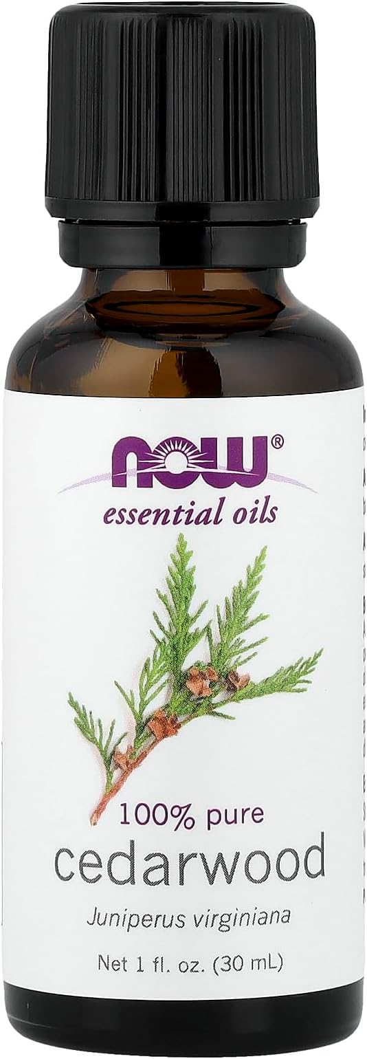 NOW Essential Oils, Cedarwood Oil, 1-Ounce