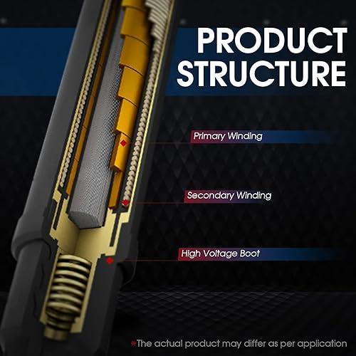 Miniatura 5 de YHTAUTO Juego de 6 bobinas de encendido de repuesto para Kia Optima 2006-2010, Rondo 2007-2011, Magentis 2007-2010 V6 2.7L Reemplazar 27301-3E400