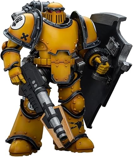 PIBONUS JOYTOY Warhammer Horus Heresy Imperial Fists Legion MkIII Breacher Squad Legion Breacher with Lascutter Action Figure 12.5cm Collectible Model Gifts - Legion Breacher With Lascutter
