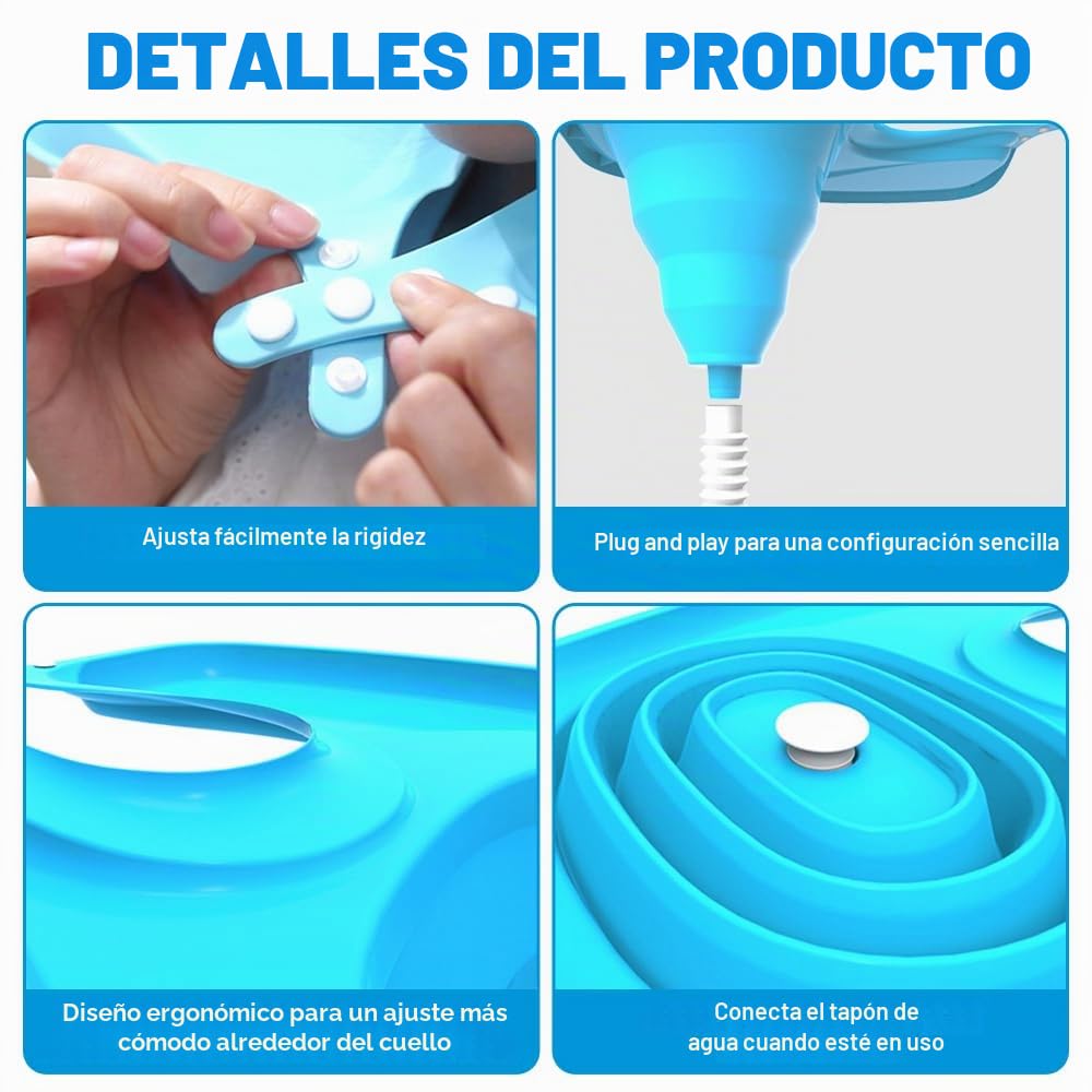 Lavabo de pelo para postrado en cama, lavabo de champú móvil, lavamanos de pelo plegable, lavabo portátil con drenaje para salón, niños, ancianos, embarazadas