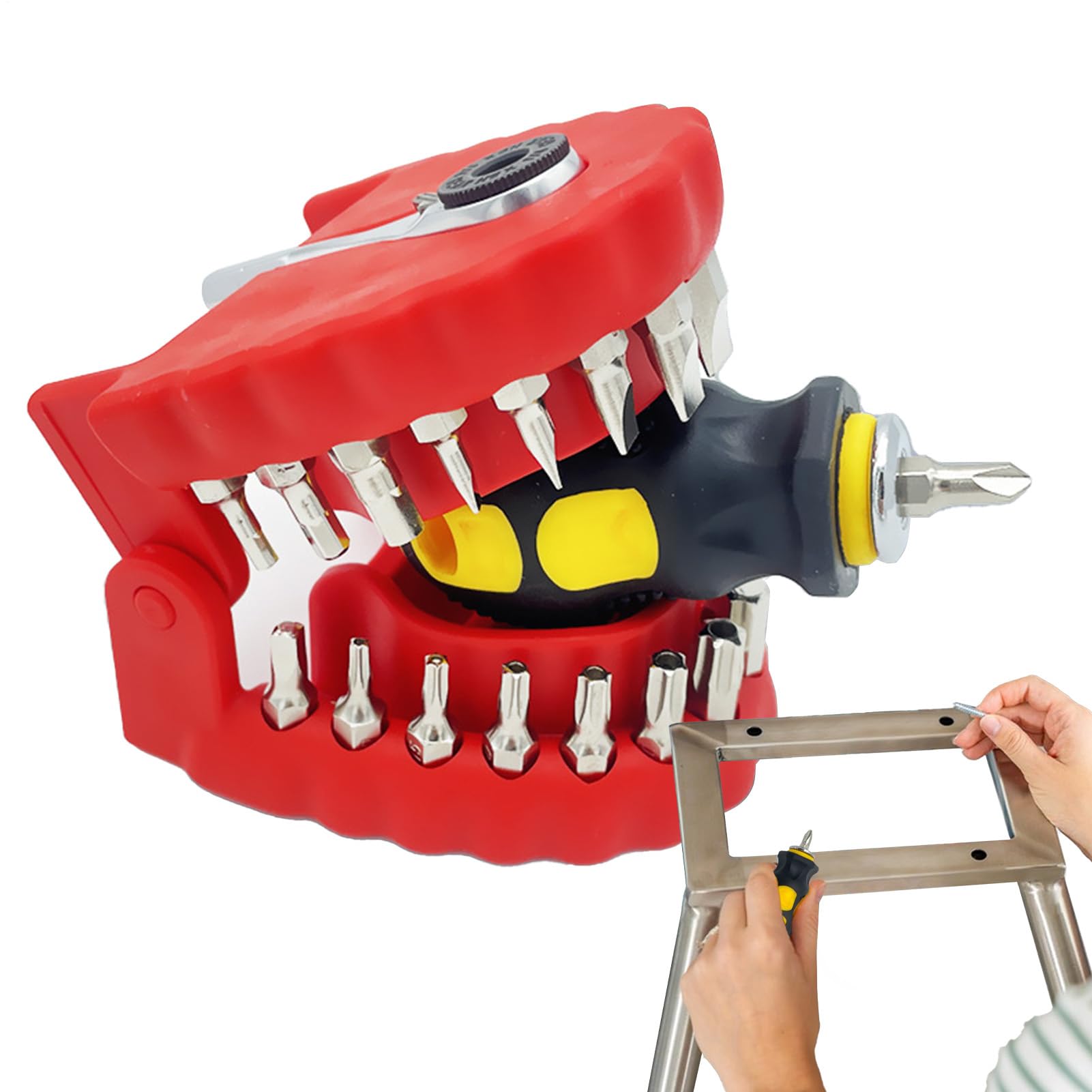 Juego de brocas magnéticas para reparar el techo del automóvil en casa