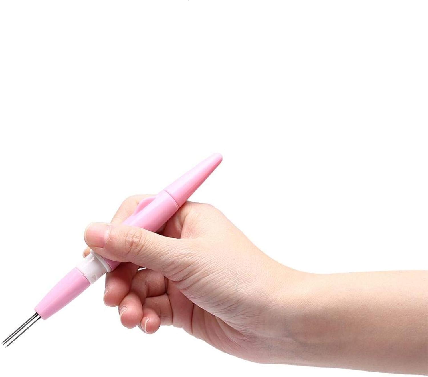 Felting Tool With 3 Needles, Portable Pen for Wool Felt, DIY Patchwork Craft