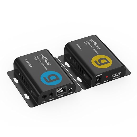 gofanco HDMI Over IP Extender 1080p for Long-Distance Networked Distribution