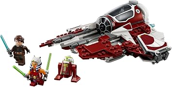 LEGO Star Wars: Klon Savaşları Ahsoka’nın Jedi Interceptor’ı 75401 | 8 Yaş ve Üzeri Kız ve Erkek Çocuklar için 2 Minifigür İçeren Yaratıcı Oyuncak Yapım Seti, Doğum Günü Hediyesi (290 Parça)