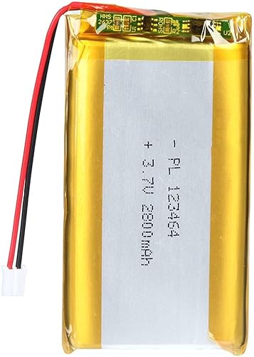 Miniatura 20 de 3.7V 720mAh 702248 Lipo batería recargable de iones de polímero de litio con conector PH2.0.000 in JST