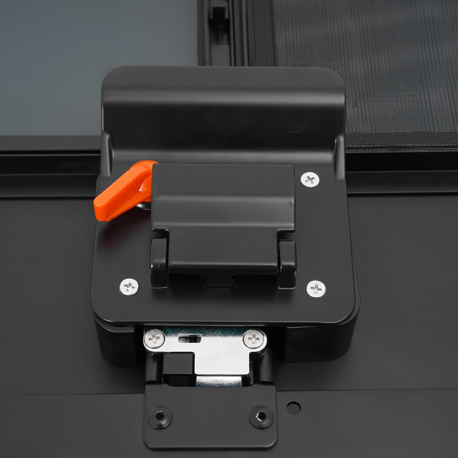 28"×38" RV Entry Door, Universal Aluminum Alloy Teardrop Trailer Door w/Tempered Glass & 4 Keys, for RVs, Campers, Trailers with 18-20mm Wall Thickness (Left Driver Side)