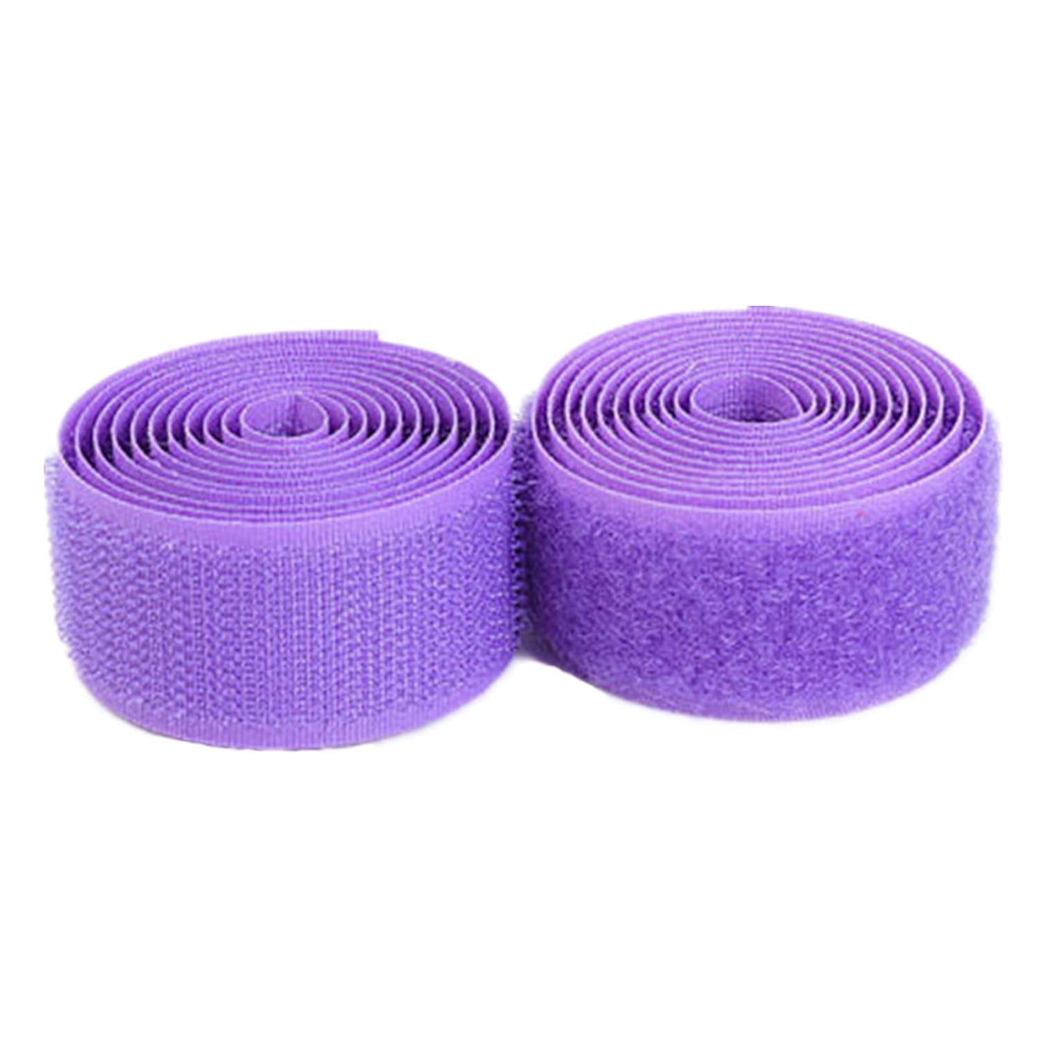 Sew on Hook and Loop Tape 3/4 inch Width, Non-Adhesive Nylon Fabric Fastener Fastening for Sewing Crafting Fixing Cushions Clothes,Magic Sewing Tape
