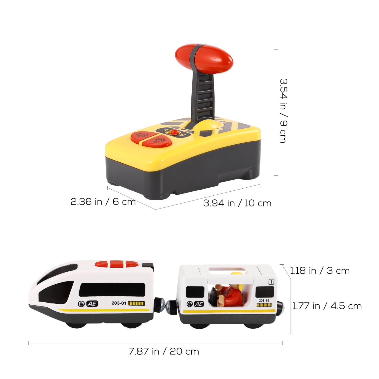 TOYANDONA Elektrische Eisenbahn, Mini-rc-eisenbahnmodell für Kinder, Kleinkind-modellset für Kinder von 2-4 Jahren, Pädagogisches Legierungsspielzeug Drinnen (ohne Batterie)