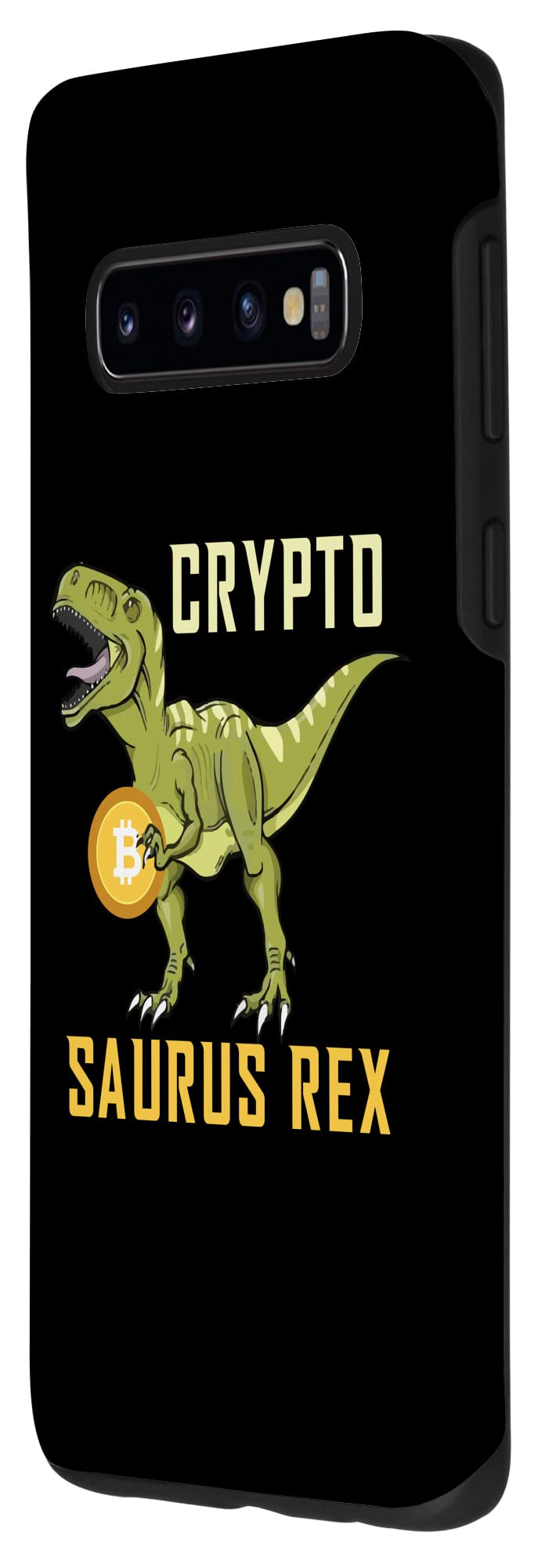 Amazon.com: Funda para Galaxy S10 Cryptosaurus Crypto Saurus Rex Bitcoin  Dino T-Rex : Celulares y Accesorios