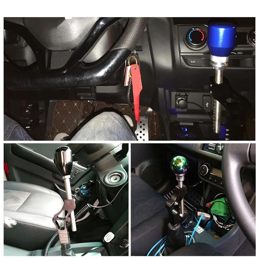 Verstellbarer Schaltwegverkürzer Für Civic Für Integra Für CRX B16 B18 B20 Für D-Serie Autozubehör Teile Für Den Schalthebel(Black)