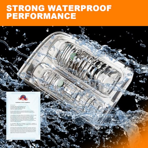 Image of G-PLUS Headlights Assembly Fit Ford F250 F350 Super Duty 2005 2006 2007
